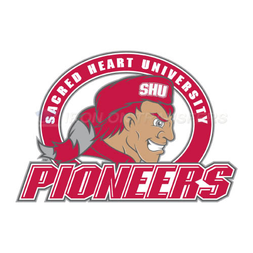 Sacred Heart Pioneers Logo T-shirts Iron On Transfers N6052